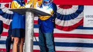 Austal USA Marks Milestone with USCGC Pickering Keel Laying