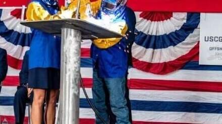 Austal USA Marks Milestone with USCGC Pickering Keel Laying