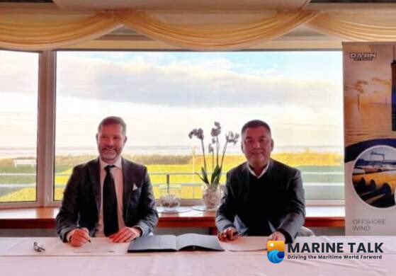 Dajin and Briese Join Forces for Offshore Wind Marshalling