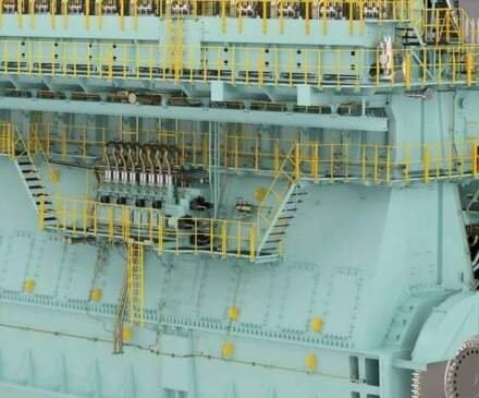 WinGD Unveils Advanced LNG Engine for Container Vessels