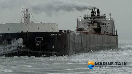 Great Lakes Shipping Navigates Arctic Ice with Coast Guard Aid