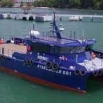 Singapore Launches All-Electric Cargo Vessel