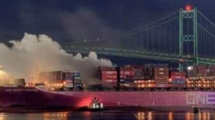 Update: ONE Henry Hudson Departs Port of LA for Repairs in Asia