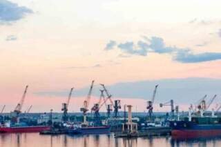 Update: Russian Drones Hit Two Foreign Vessels Near Chornomorsk Port