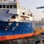 Chinese Autonomous Feeder Ship Completes Full Docking and Cargo Operations