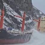 Grounded MSC Baltic III Sustains Extensive Storm Damage