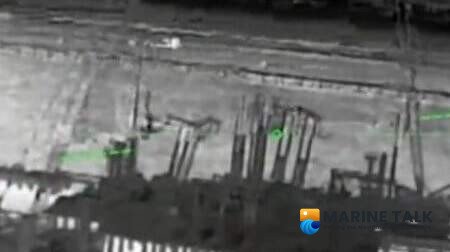 Ukrainian Drones Strike Russian Taman Port, Igniting Fires