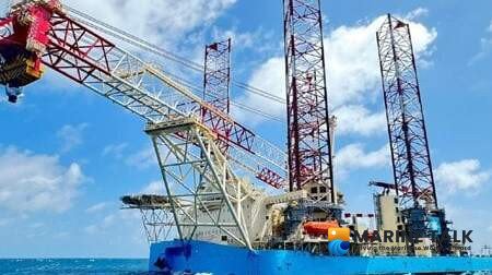 Update: Seatrium Delivers WTIV to Maersk Offshore Wind