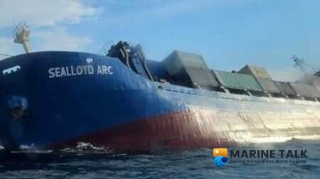 Update: Thai Navy Rescues Crew from Sinking Regional Boxship