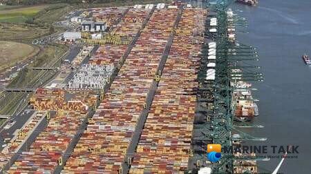 Belgian Ports Grapple with Widespread Shipping Halt